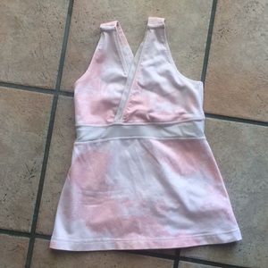 lululemon pink tank